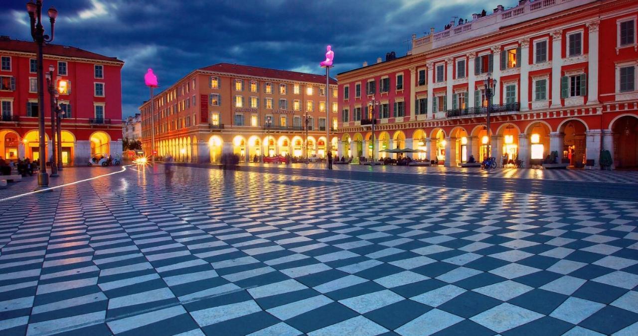 Appartamento Grimaldi Centrale 5 Pers Wi-Fi Ac Nizza Esterno foto