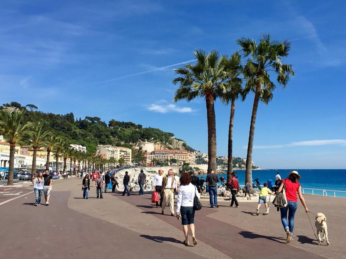 Appartamento Grimaldi Centrale 5 Pers Wi-Fi Ac Nizza Esterno foto